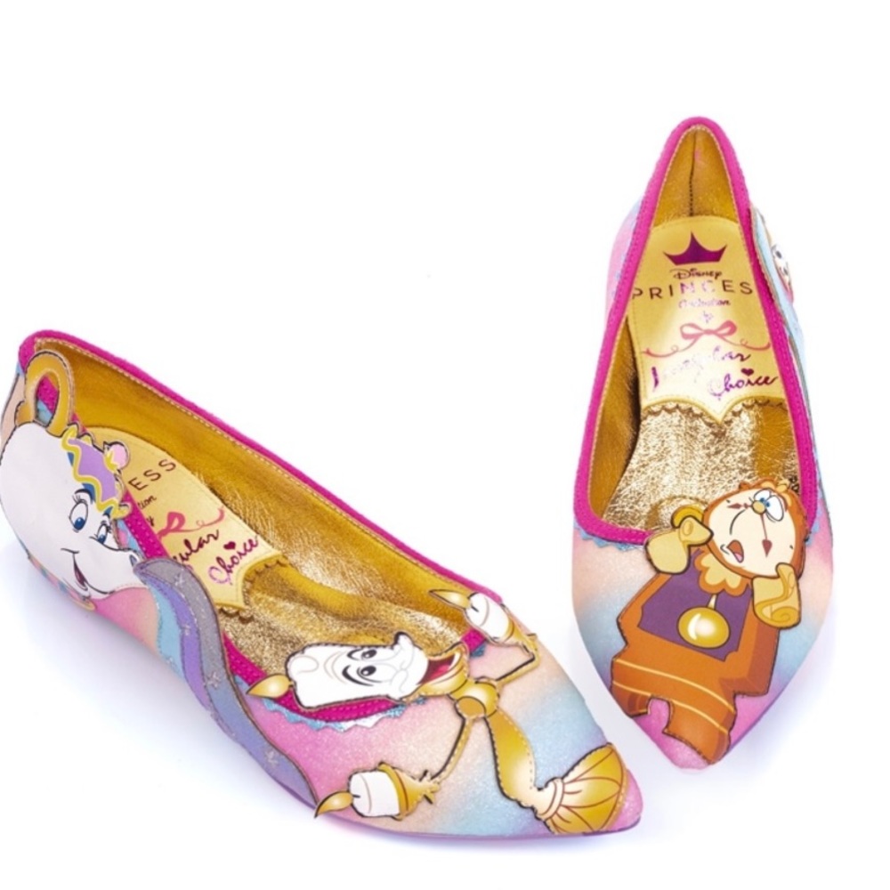 Beauty & the Beast slip on shoes (women)